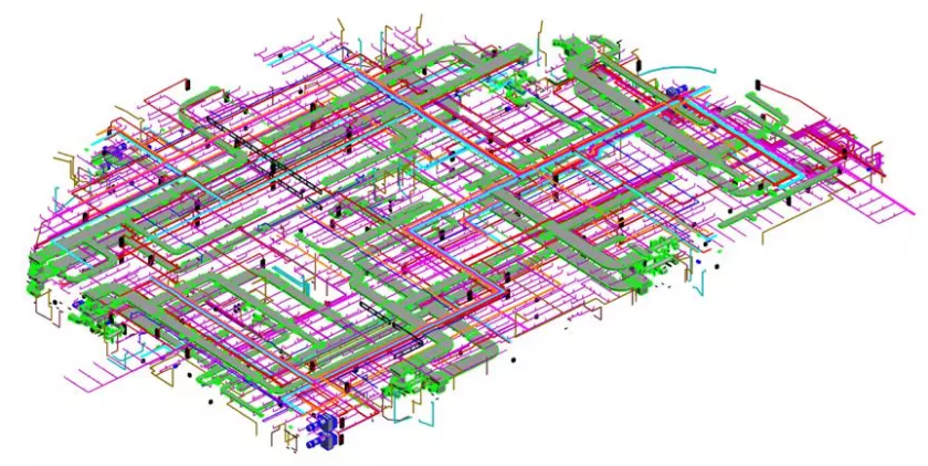 徠卡ICR80建筑BIM版全站儀在某項目MEP放樣應(yīng)用